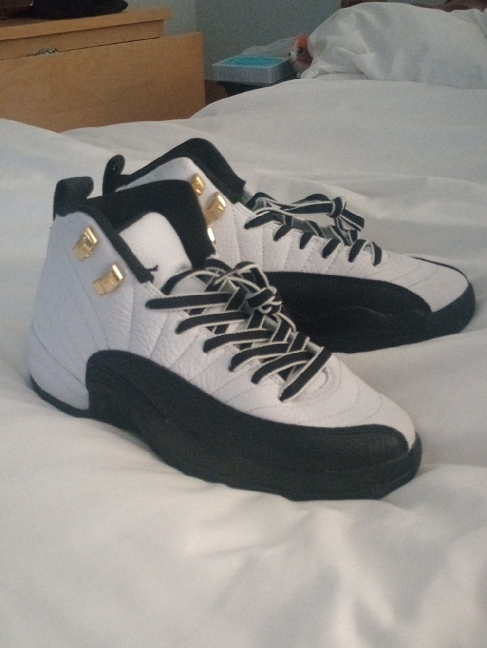 Jordan Kids Retro 12 Taxi Basketball Sneakers